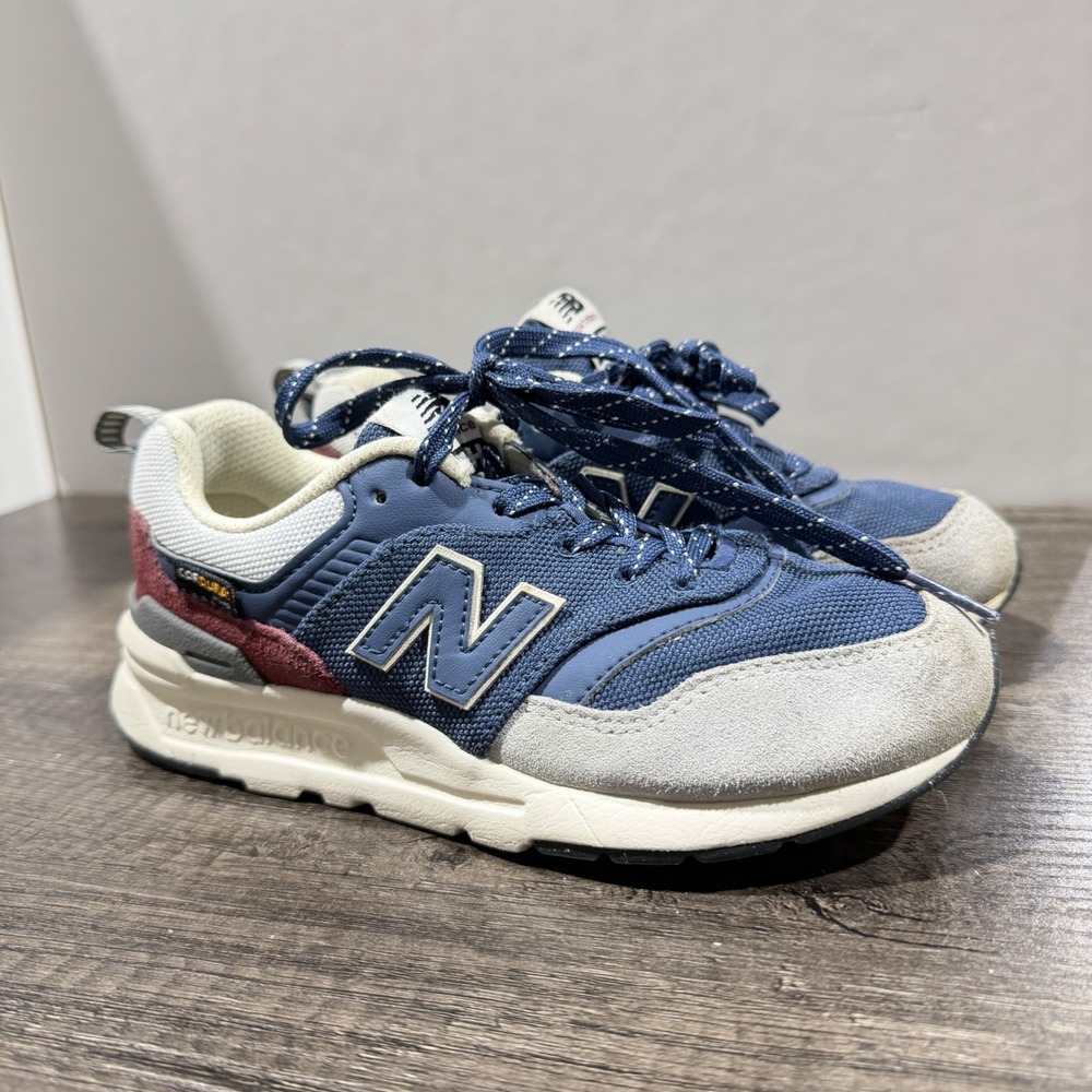 New Balance 997H Sneakers Boys Size 1 Blue Cordura Suede Retro